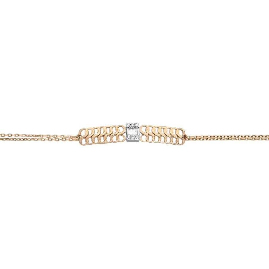 0.32 Carat Diamond Baguette Bracelet