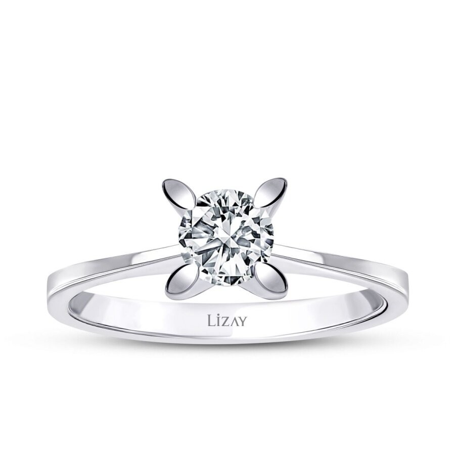 0.50 Carat Diamond Round Solitaire Ring