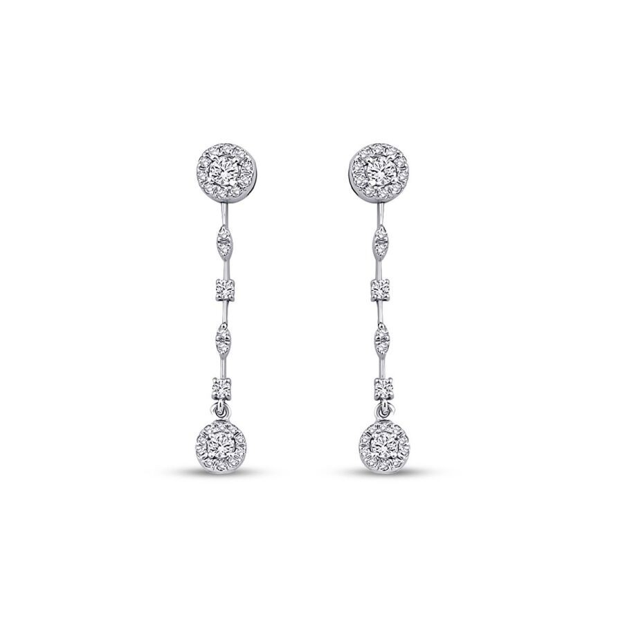 0.90 Carat Diamond Trend Earrings