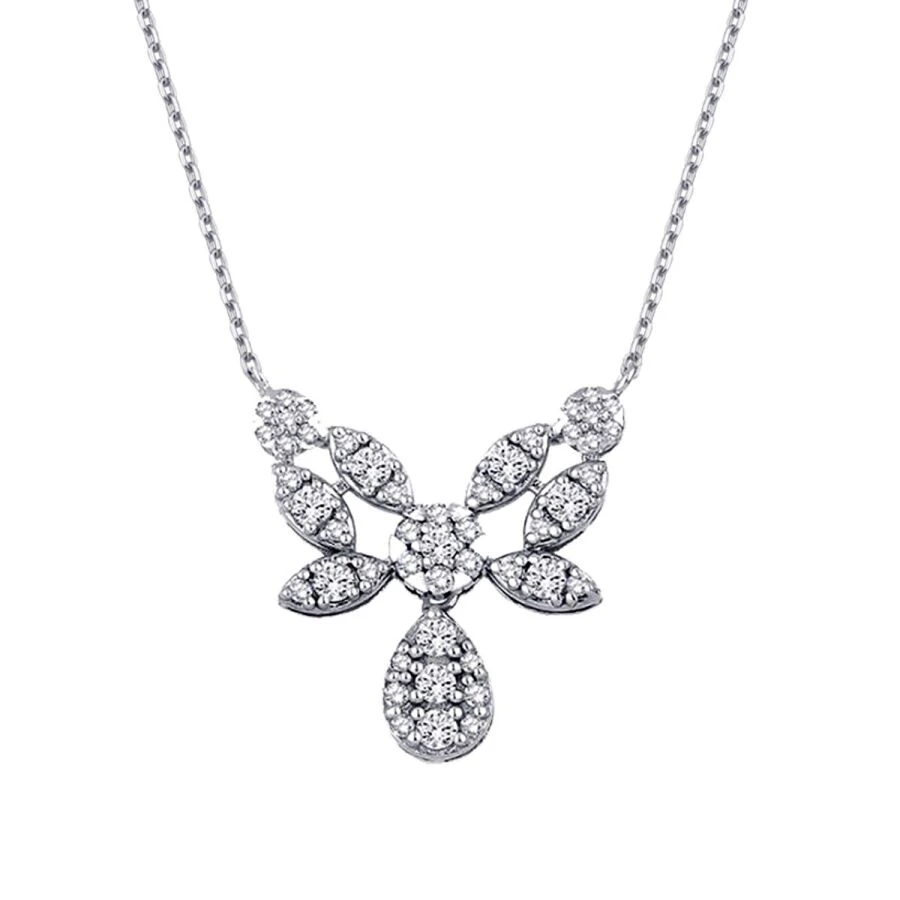 0.37 Carat Diamond Trend Necklace