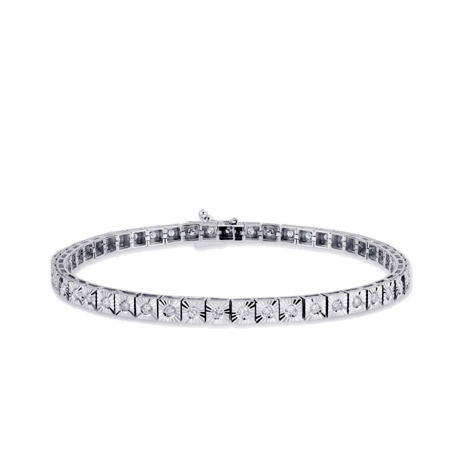 1.68 Carat Diamond Tennis Bracelet