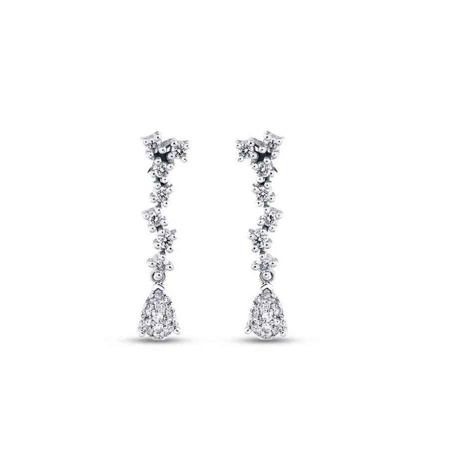 0.32 Carat Diamond Trend Earrings