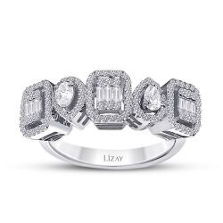 0.55 Carat Diamond Baguette Ring