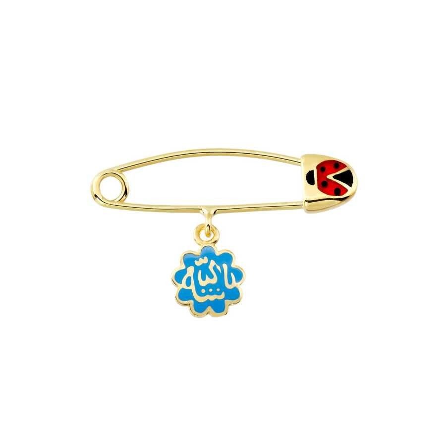 Gold Baby Lapel Pin