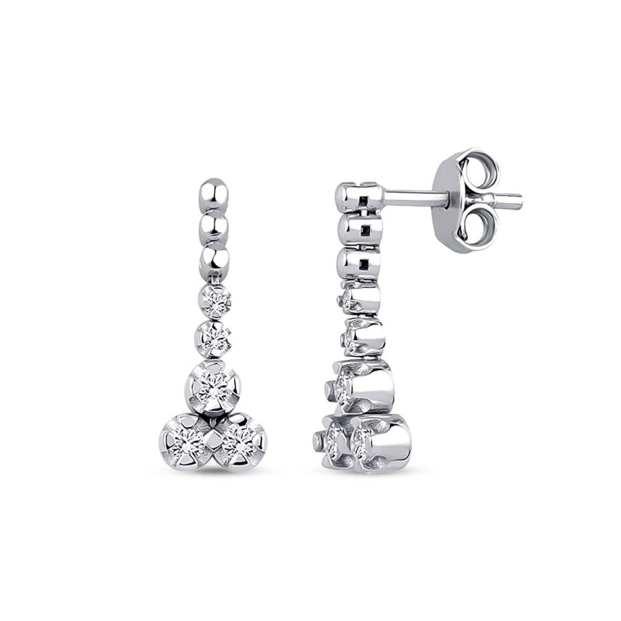 0.28 Carat Diamond Trend Earrings