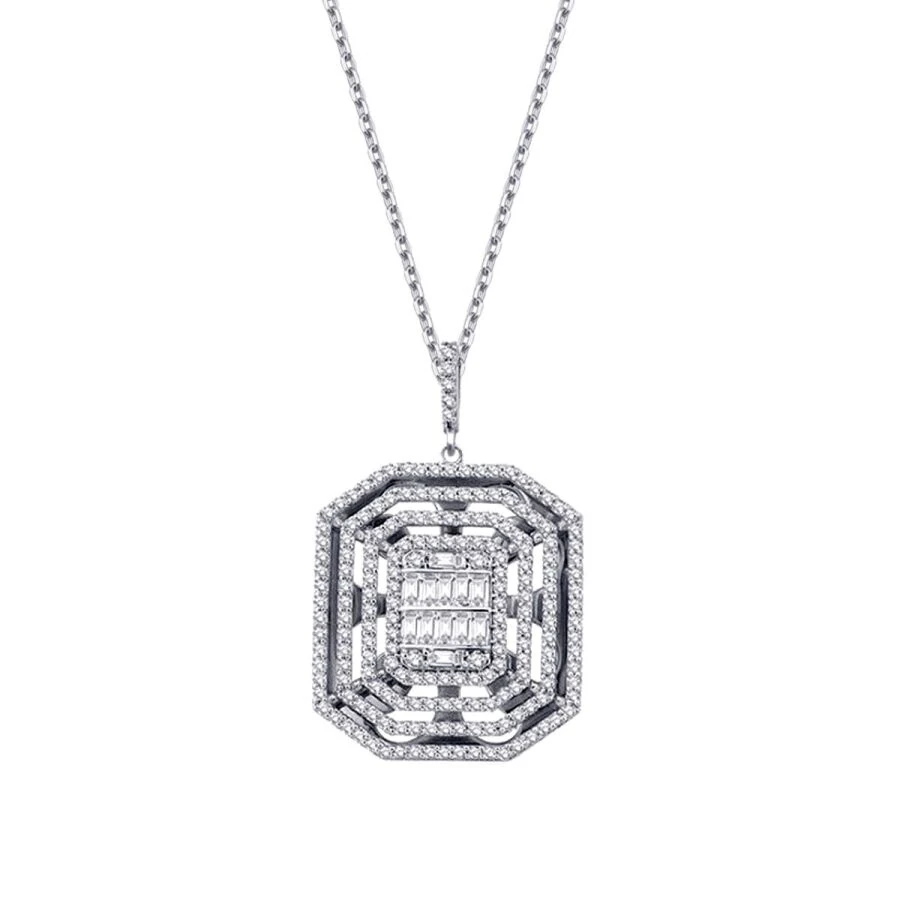 1.05 Carat Diamond Aurora Necklace