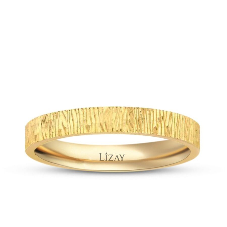 Klassischer Gold Ehering