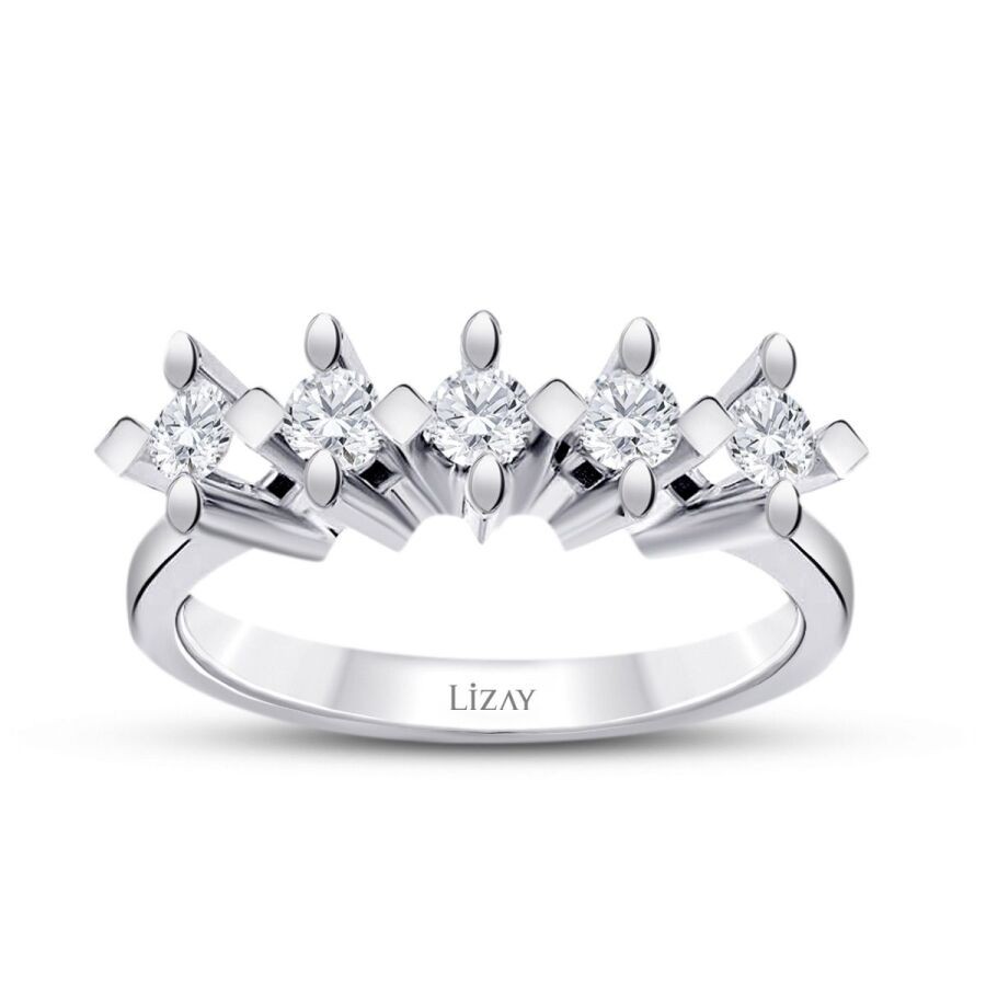 0.50 Carat Diamond Five-Stone Ring