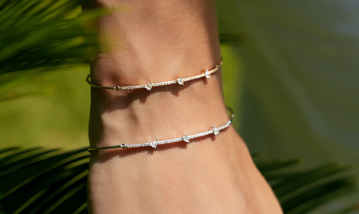 Diamond Baguette Bracelets That Tell Your Story with Every Glance