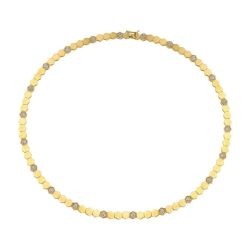 Gold Honeycomb Necklace