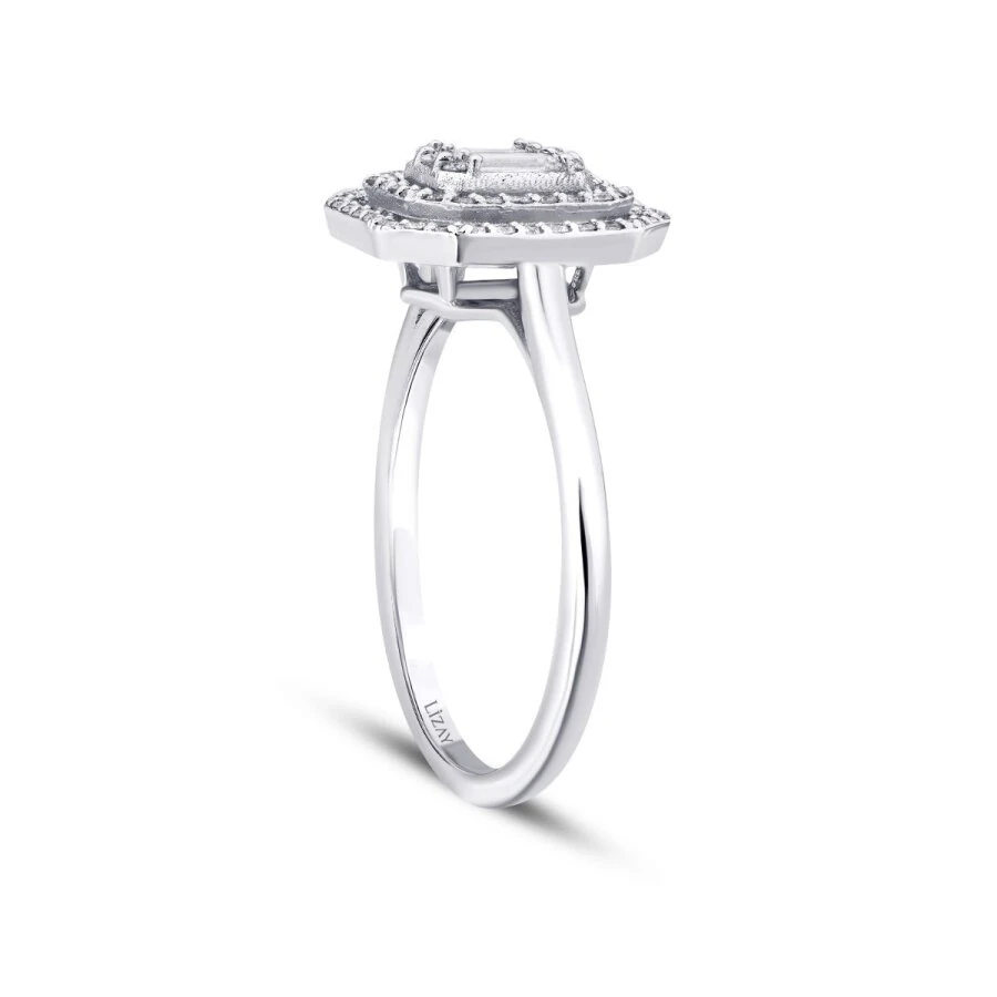 0.35 Carat Diamond Baguette Ring