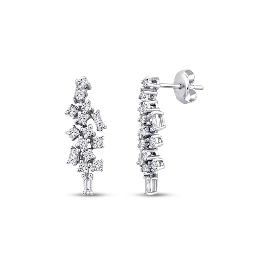 0.32 Carat Diamond Trend Earrings