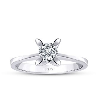0.40 Carat Diamond Round Solitaire Engagament Ring