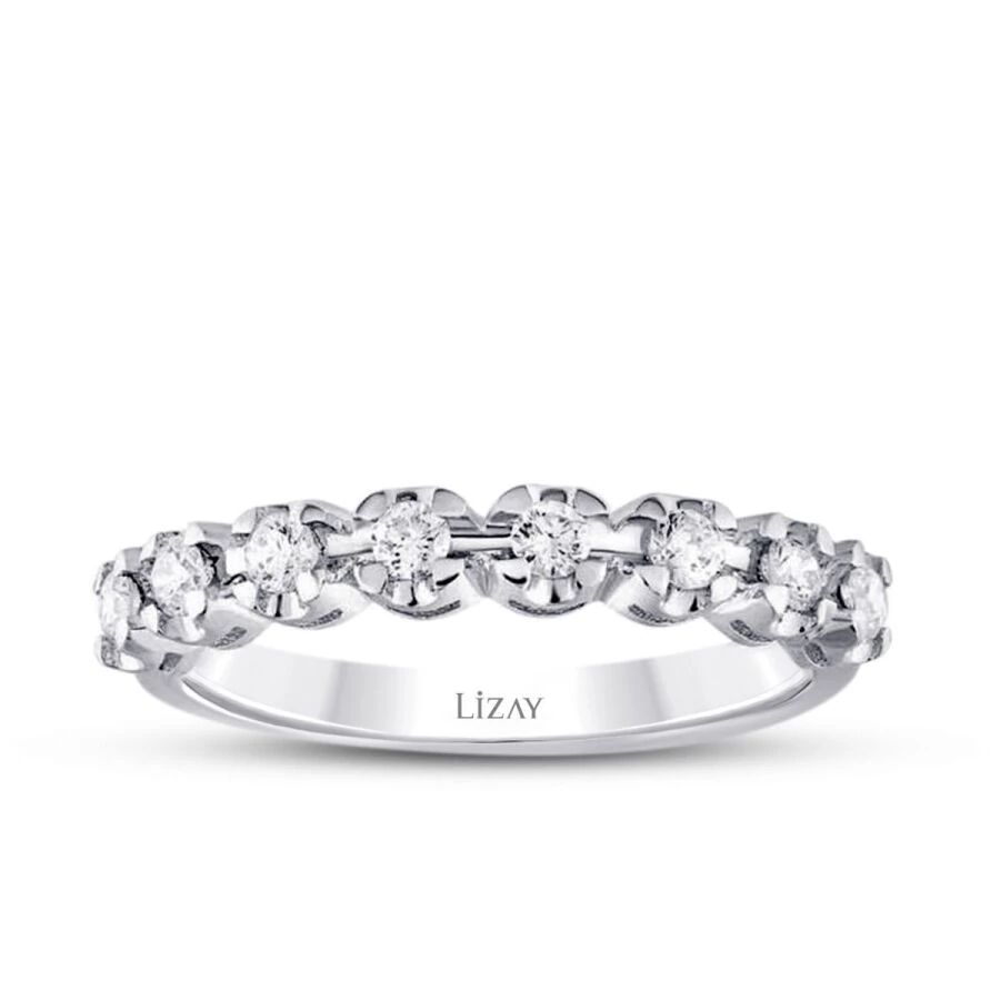 0.31 Carat Diamond Half-Eternity Ring