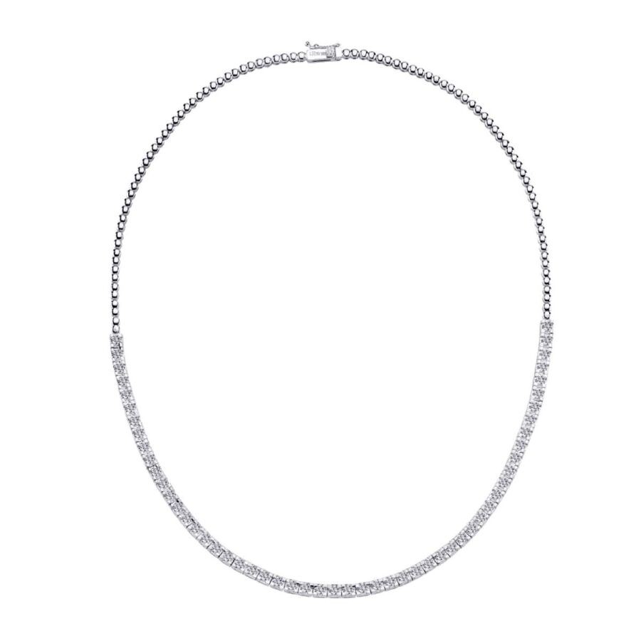 4.70 Carat Diamond Tennis Necklace