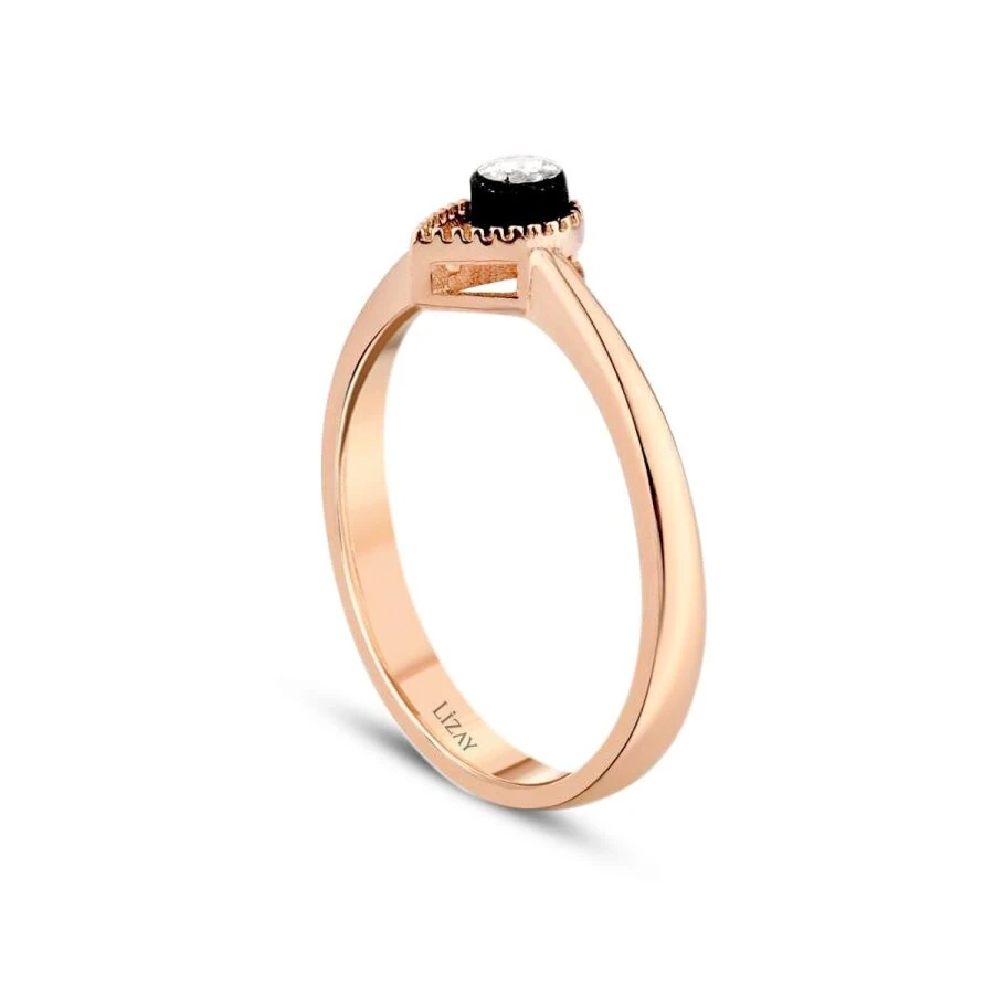 0.05 Carat Diamond Solitaire Engagement Ring