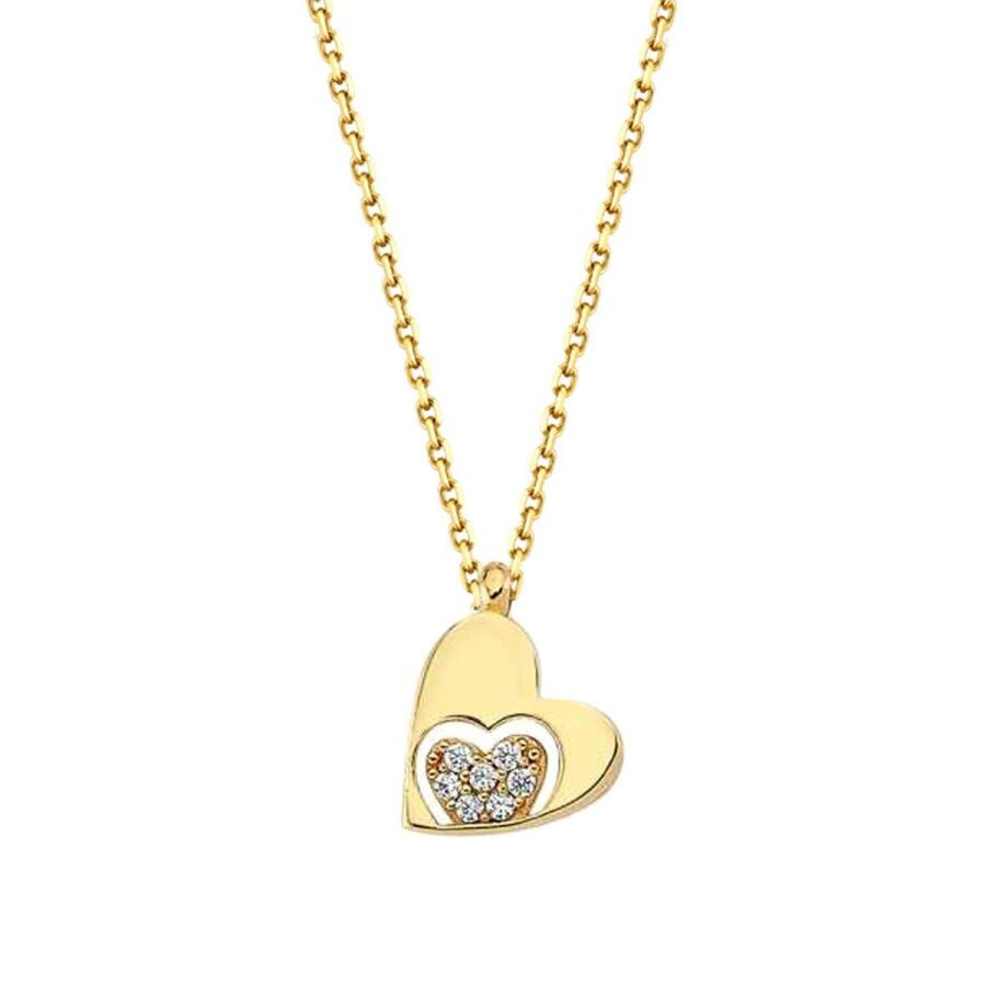 Gold Heart Necklace