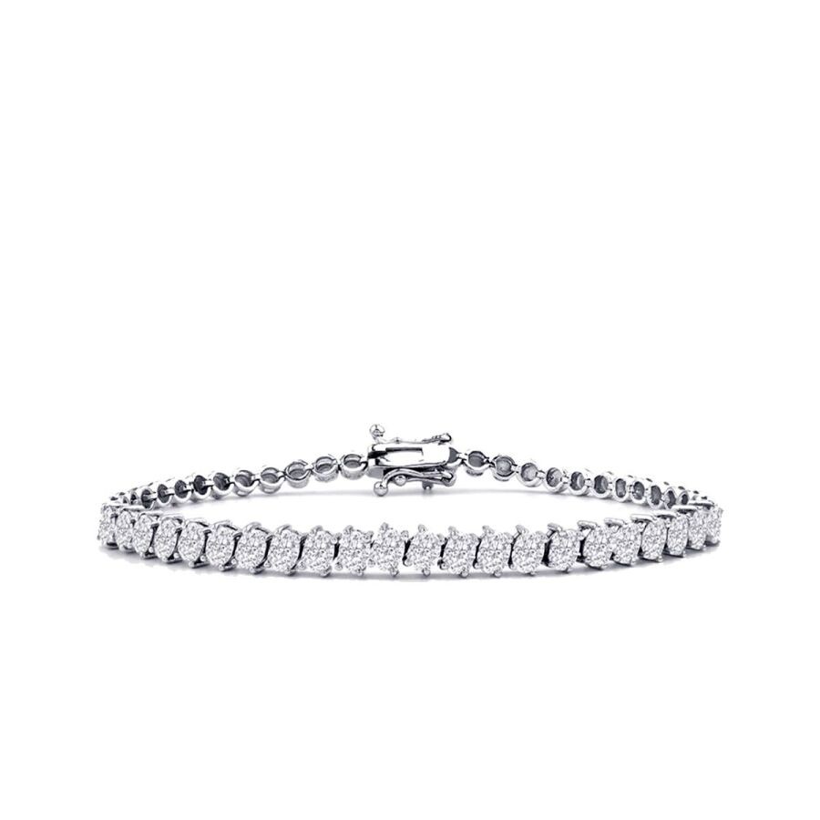 3.14 Carat Diamond Aurora Bracelet