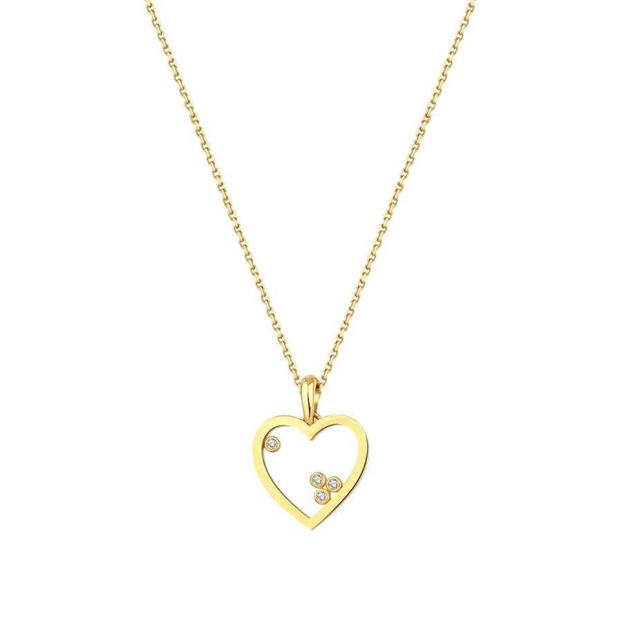 Gold Heart Necklace