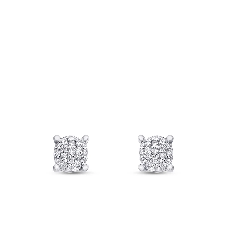 0.12 Carat Diamond Trend Earrings