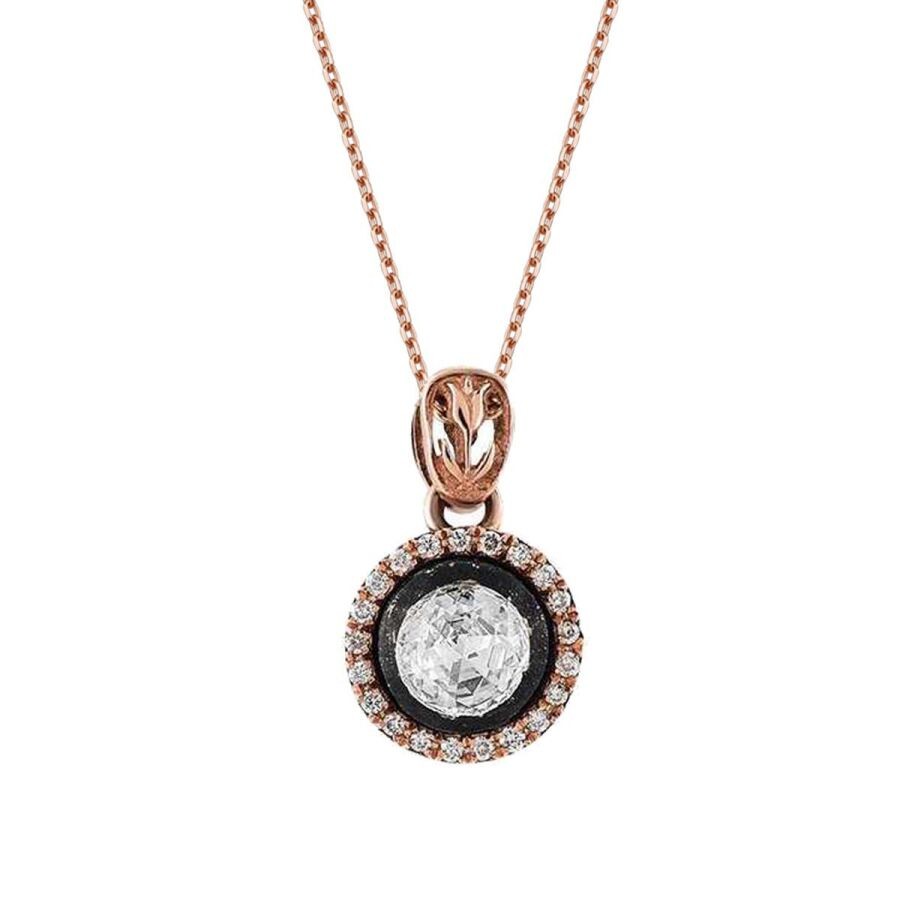 0,13 Karat Diamant Creolen Ohrringe