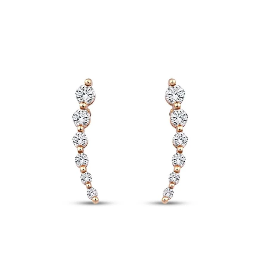 0.42 Carat Diamond Trend Earrings