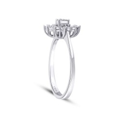 0.09 Carat Diamond Trend Ring