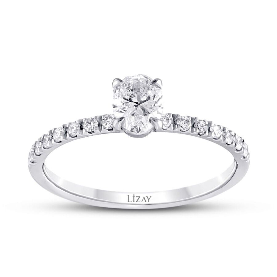 0.31 Carat Diamond Round Solitaire Engagement Ring