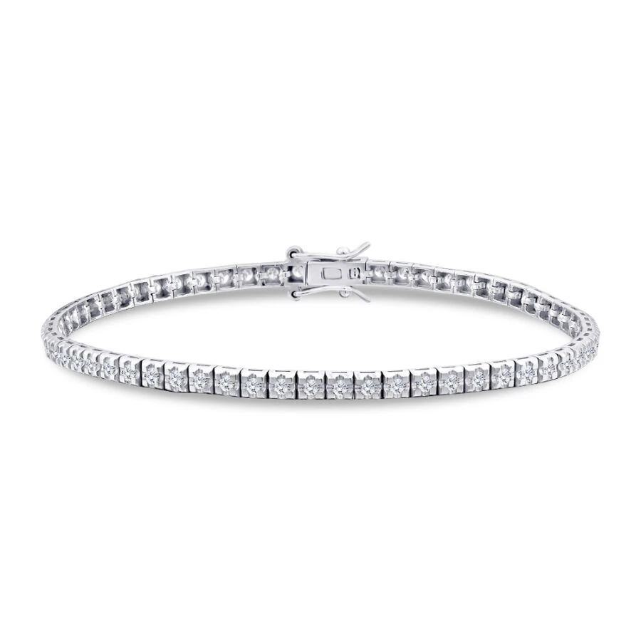 1.00 Carat Diamond Tennis Bracelet