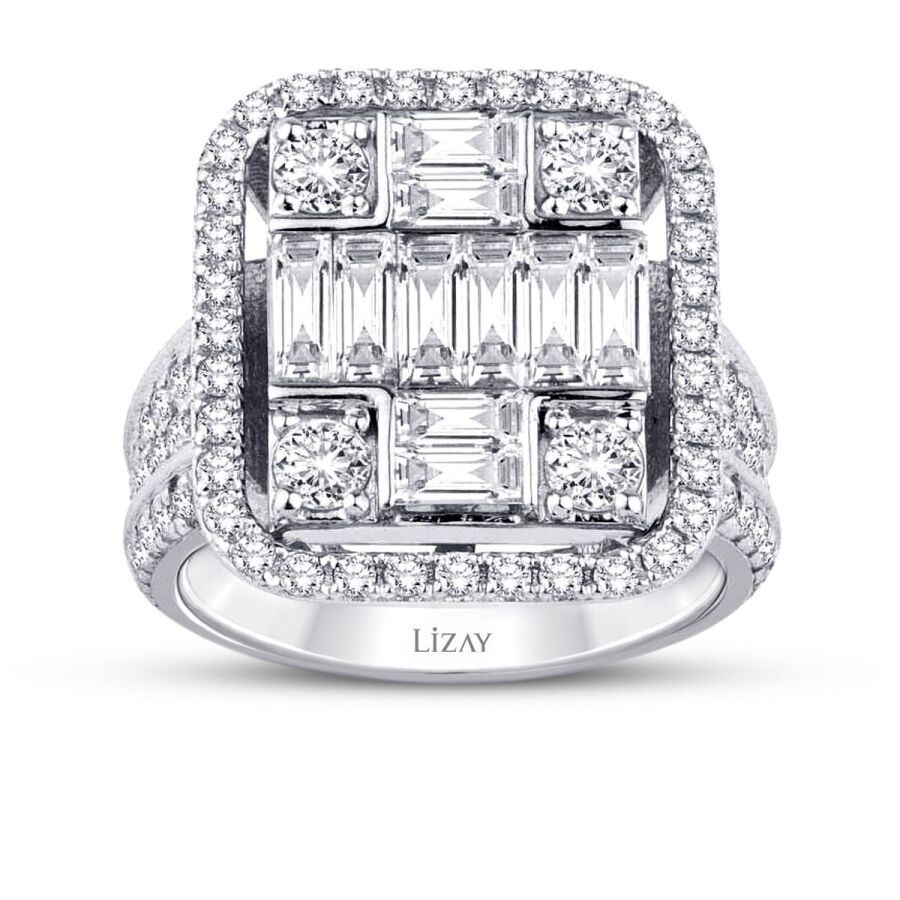 2.24 Carat Diamond Baguette Ring