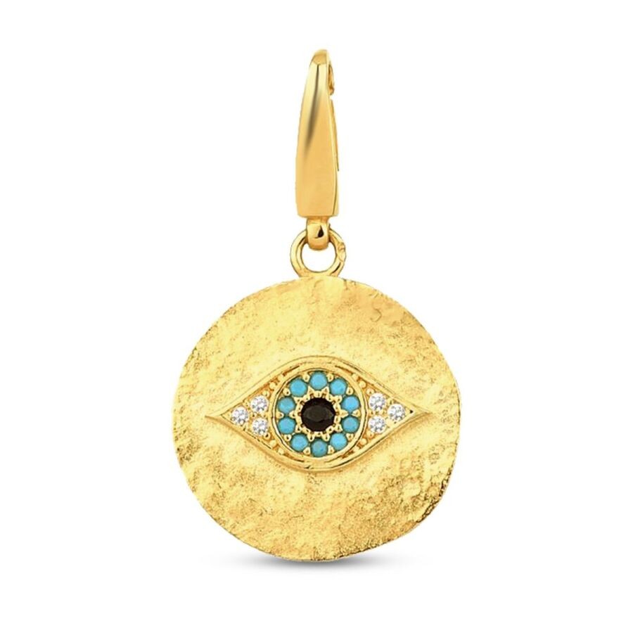 Gold Eye Charm