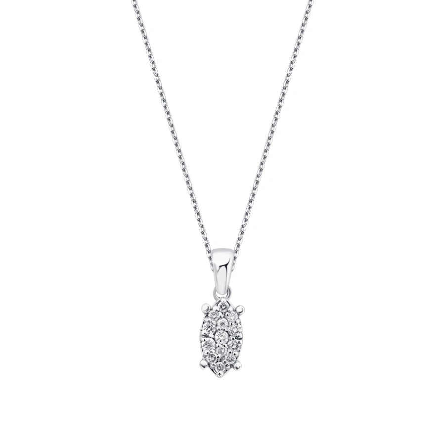 0.13 Carat Diamond Trend Necklace