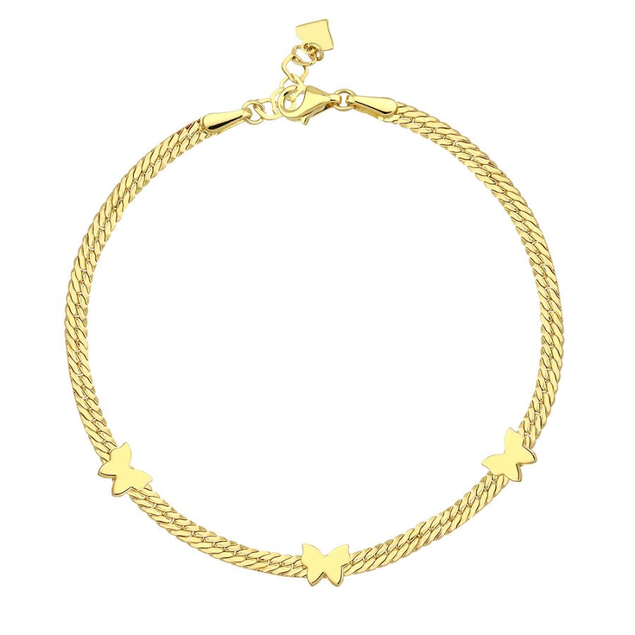 Gold Butterfly Bracelet