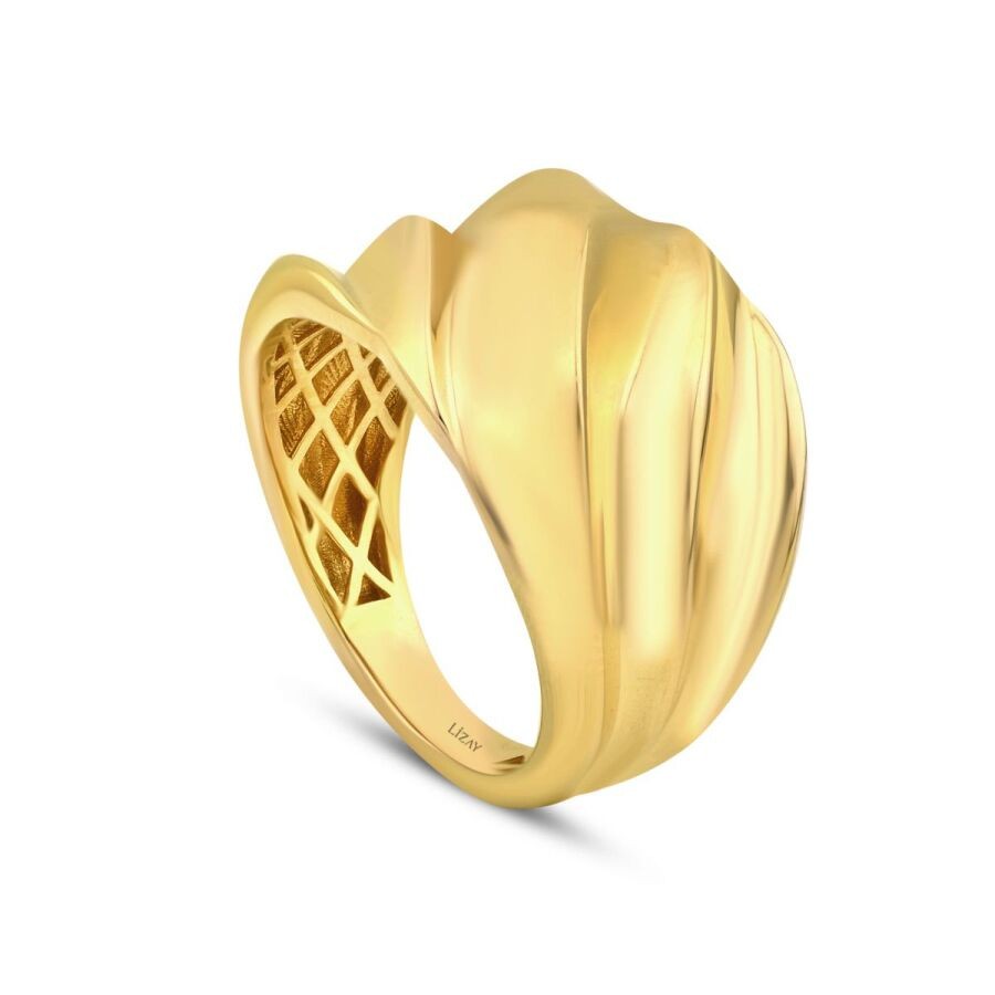 Gold Domed Ring