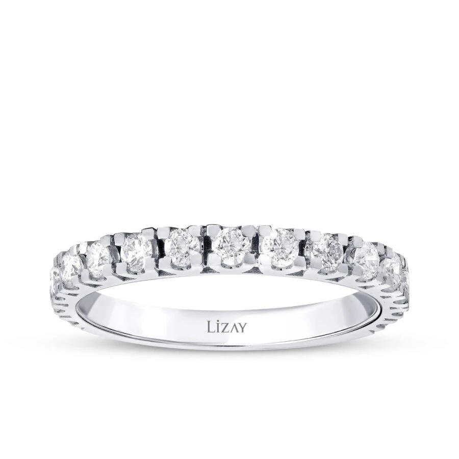0.80 Carat Diamond Half-Eternity Ring