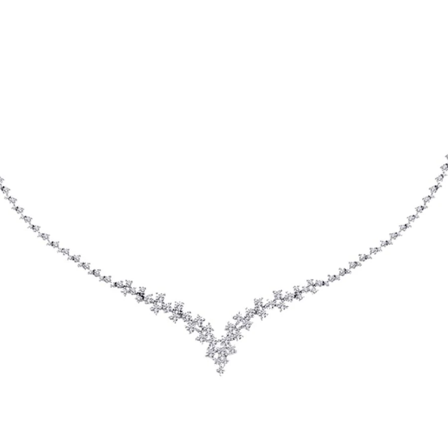 Gold Stickerei Design Halskette