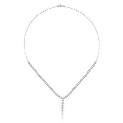 Gold Baguette Necklace