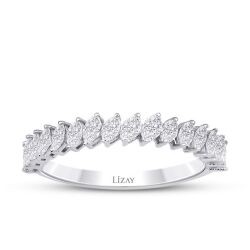 0.66 Carat Diamond Half-Eternity Ring