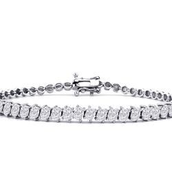 3.14 Carat Diamond Aurora Bracelet