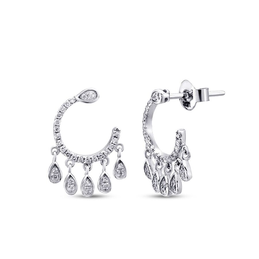 0.56 Carat Diamond Trend Earrings