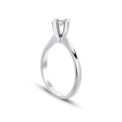 0.20 Carat Diamond Round Solitaire Engagement Ring