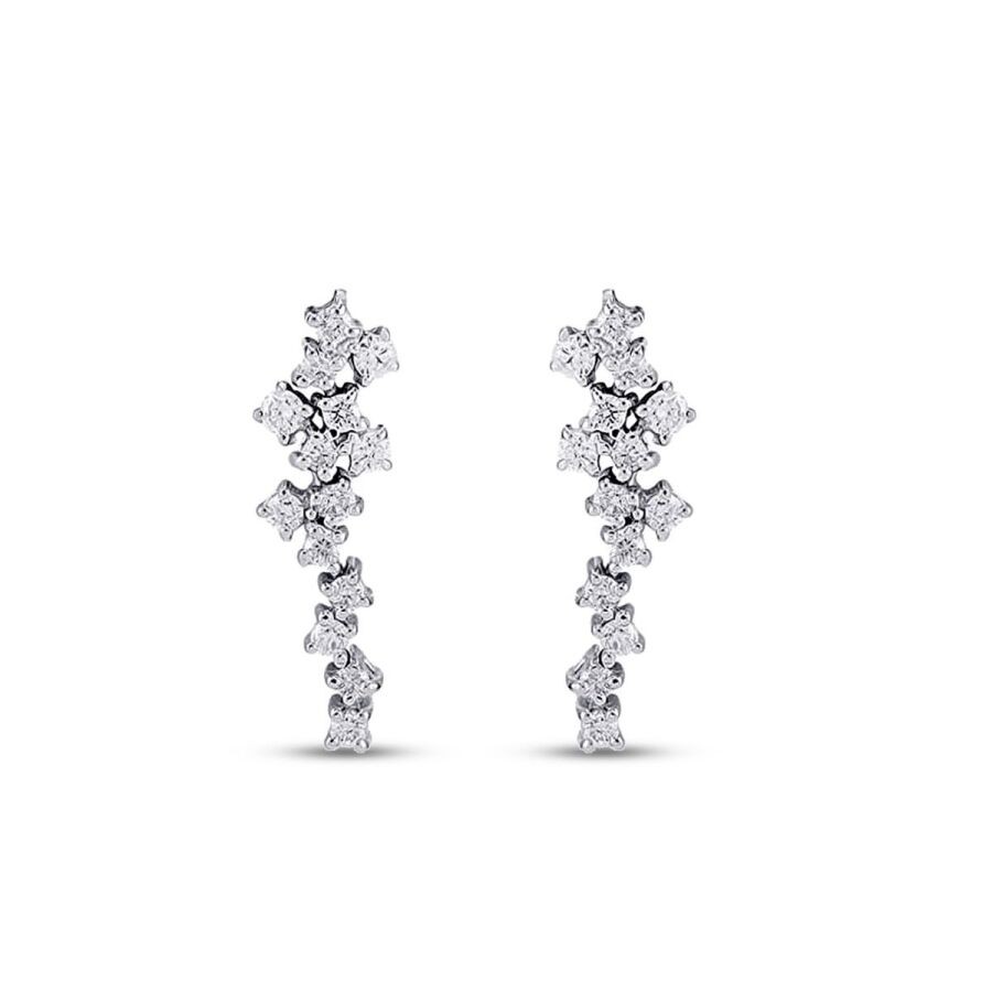 0.67 Carat Diamond Trend Earrings