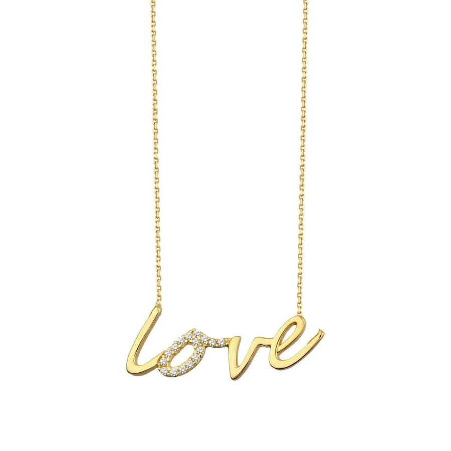 Gold Love Necklace