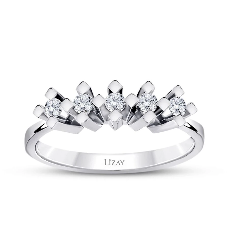 0.30 Carat Diamond Five-Stone Ring
