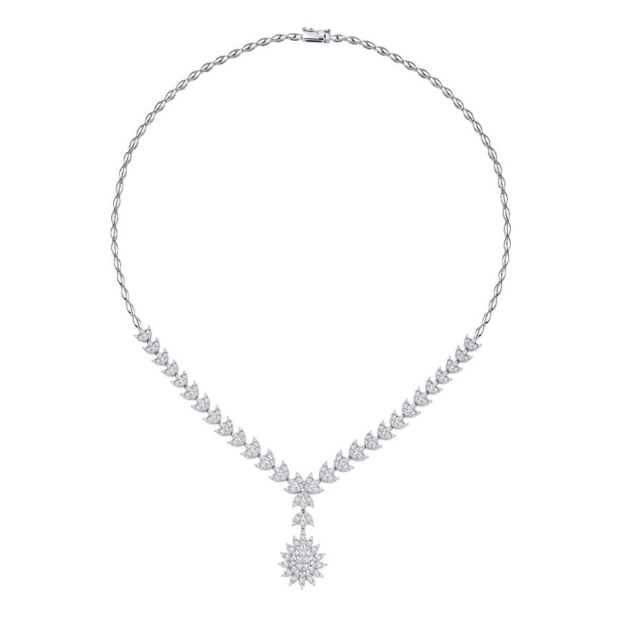 4,00 Karat Diamant Halskette