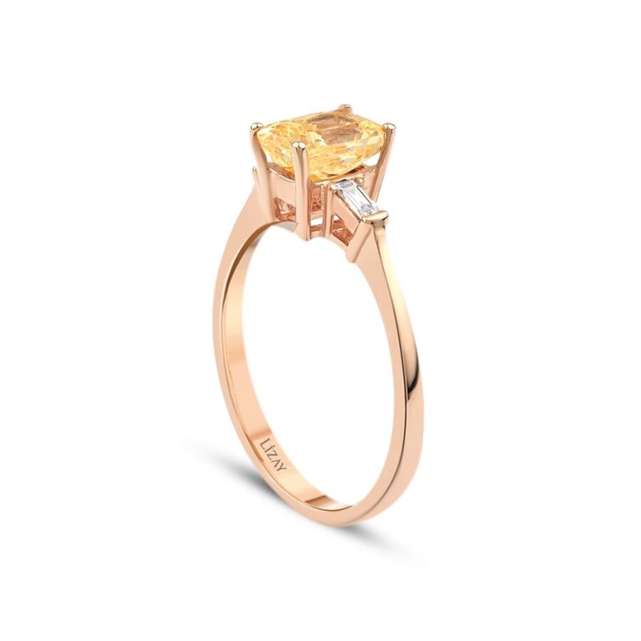 3.51 Carat Diamond Fancy Ring