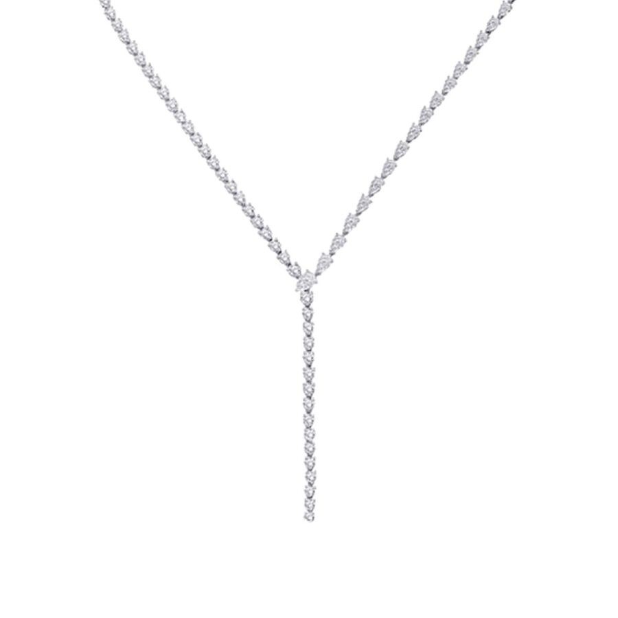 7.78 Carat Diamond Necklace