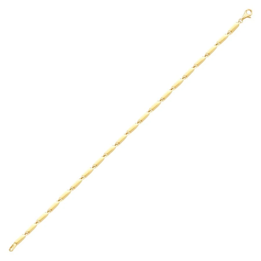 Gold Twist Chain Men’s Bracelet