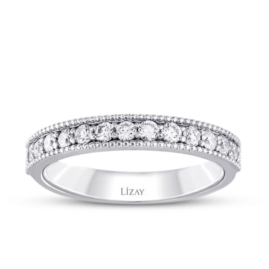 0.25 Carat Diamond Half-Eternity Ring