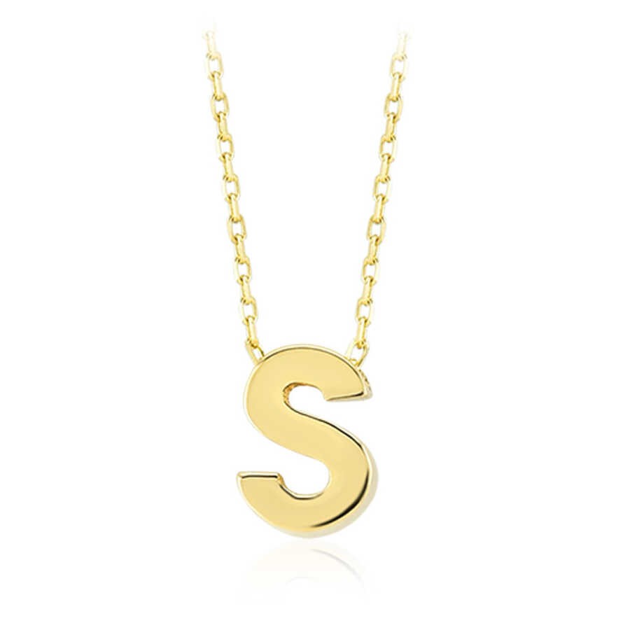 Gold Letter Necklace